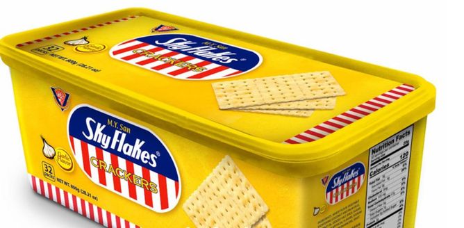 Hovedbilde M.Y.SAN Skyflakes crackers Garlic800g.