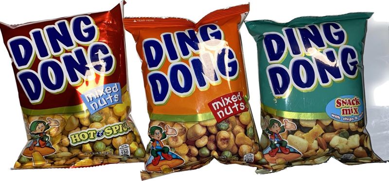 Ding Dong Mixed Nuts ORANGE100g