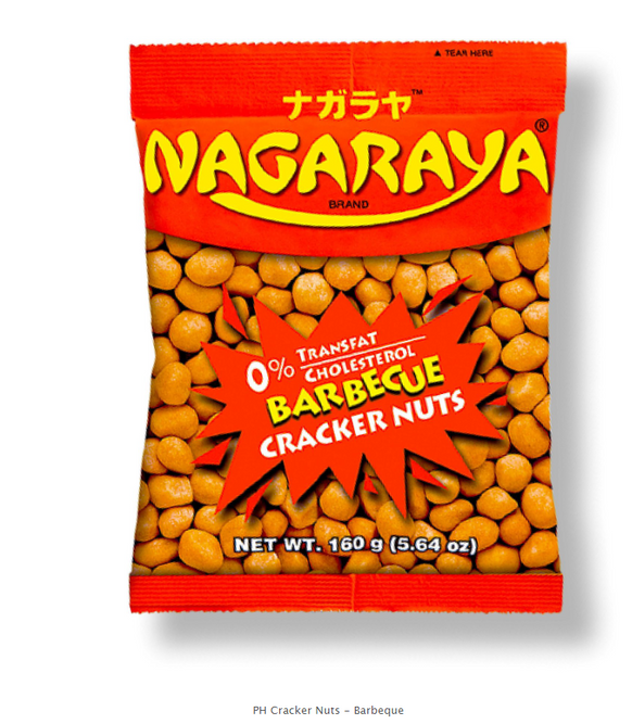 Hovedbilde NAGARAYA Cracker Nuts-Barbeque 160g.