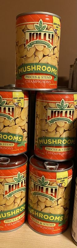 Jolly Mushroom Pieces & Stem 284g